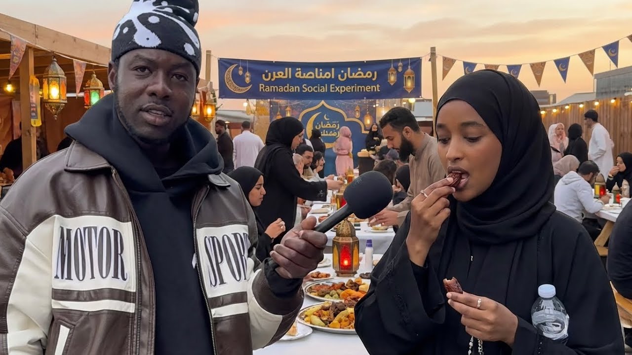 Asking Muslims to break their fasting 😳