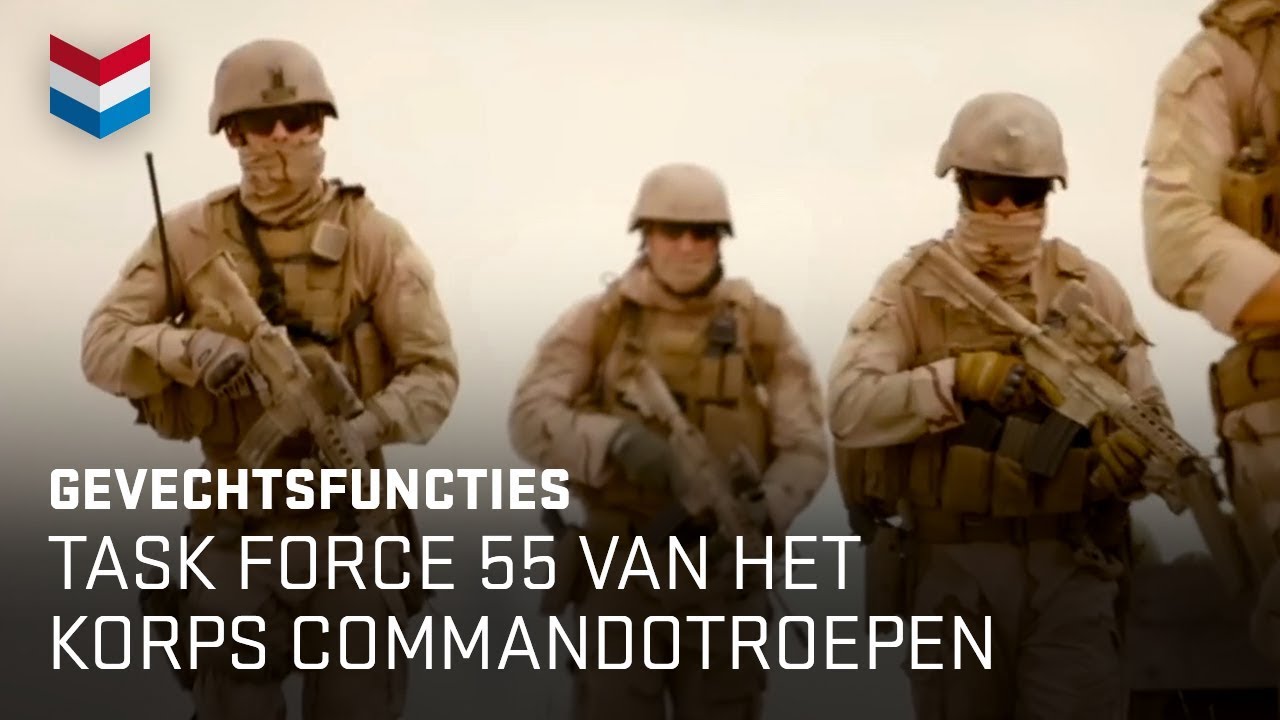 Task Force 55 van Het Korps Commandotroepen | Werken bij Defensie