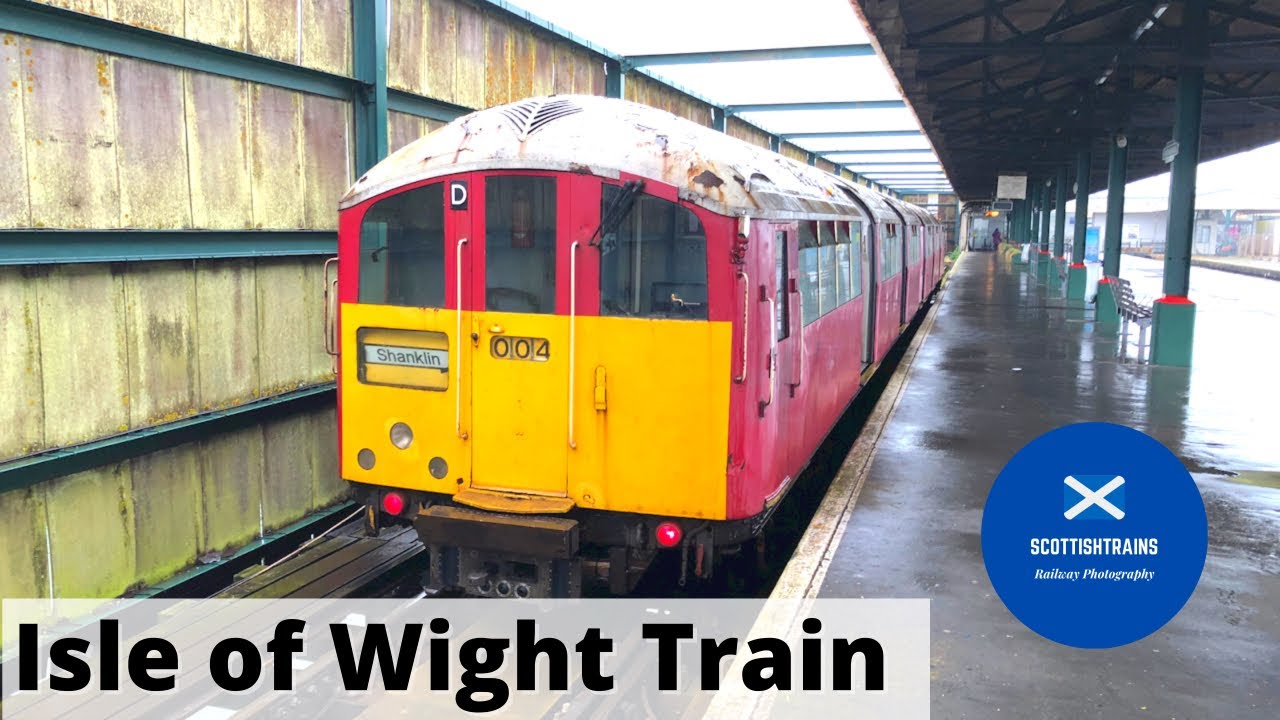 Island Line - Historical London Underground Trains on Isle of Wight.