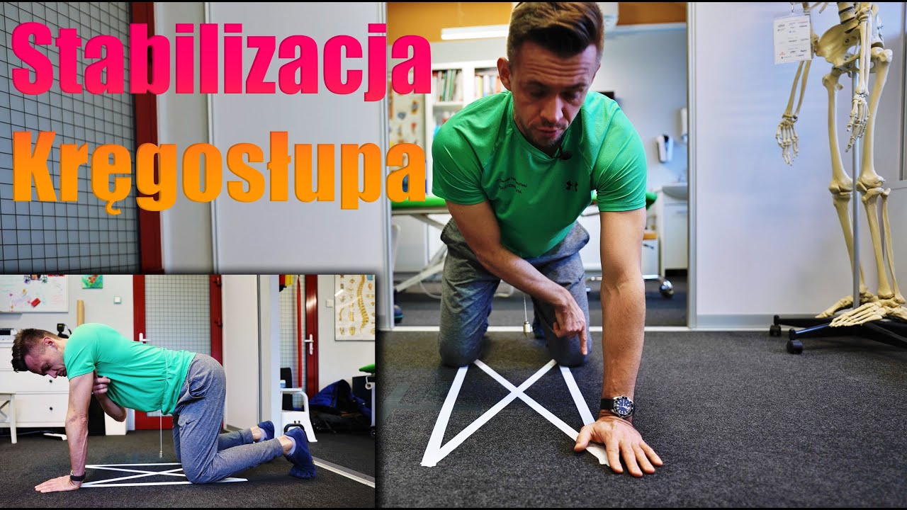 Stabilizacja kręgosłupa. Core Stability. Ćwiczenia 