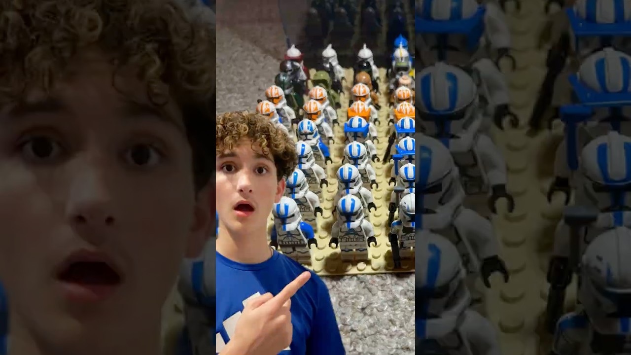 My Lego Star Wars clone army progression and update #lego #clonetrooper #clonearmies #starwars