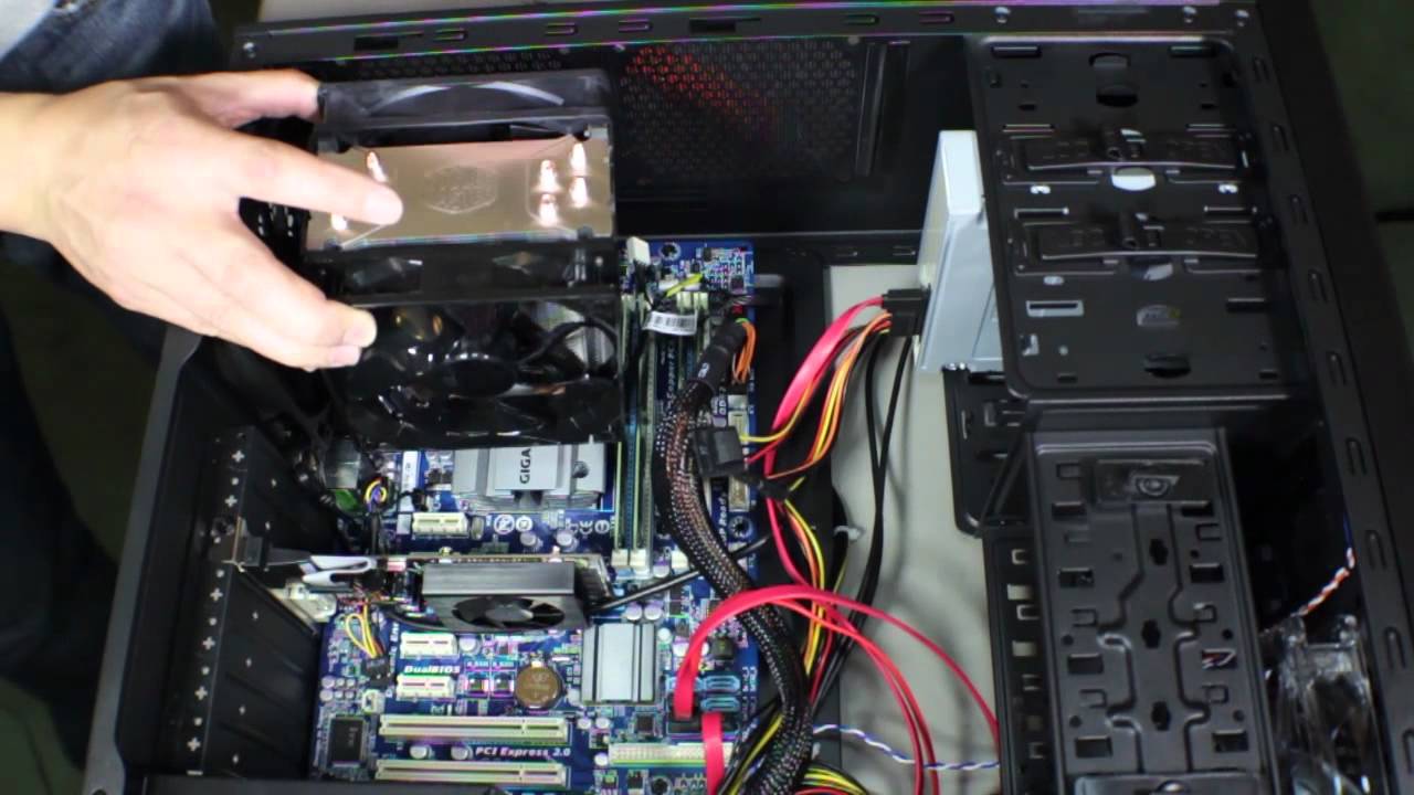 Installing an After Market CPU Cooler Fan - Cooler Master Hyper 212 EVO
