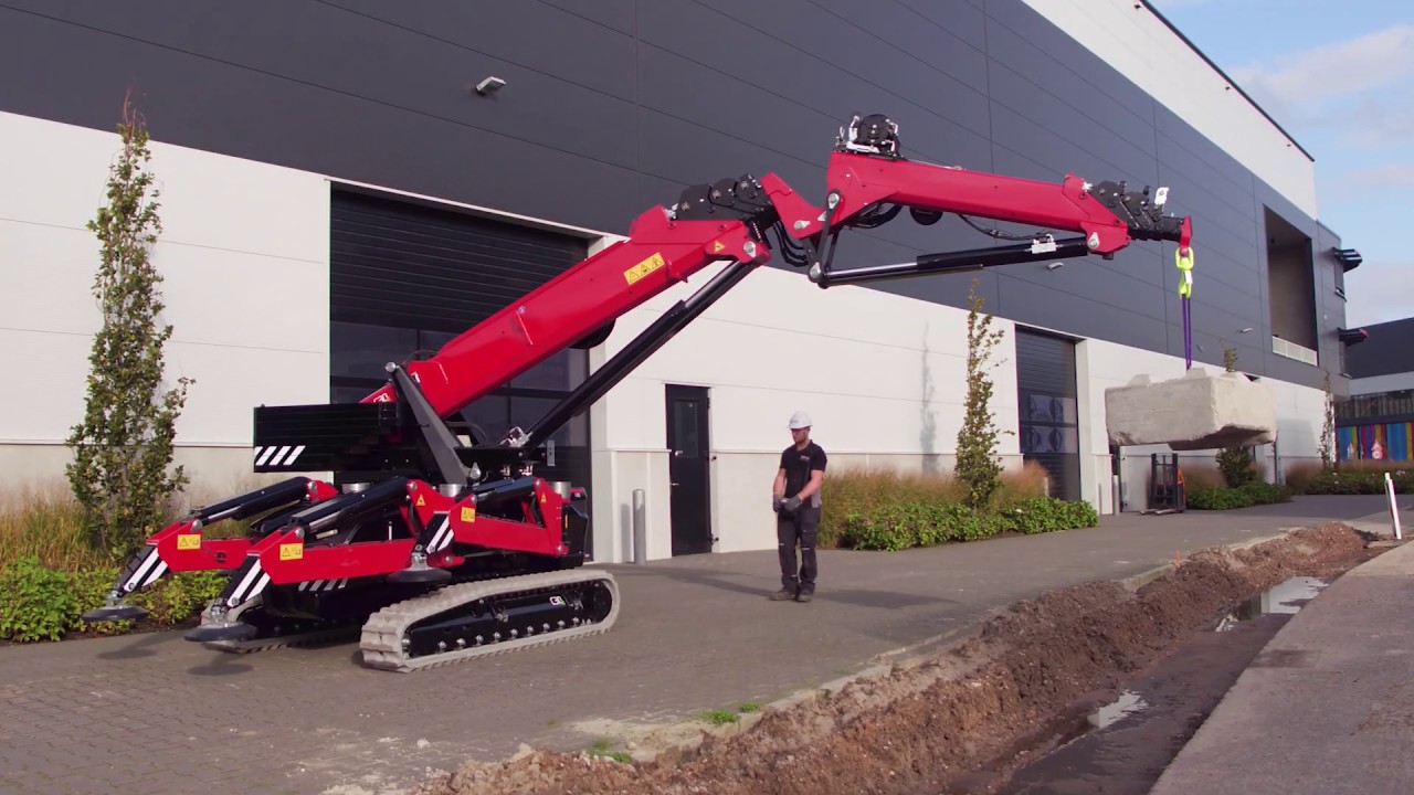 Hoeflon C30e Full Electric Mini Crane - Spider Crane