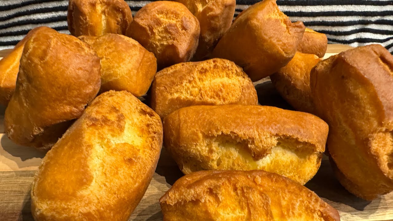how to make fried bread/ erindaazi crunchy outside soft inside #food