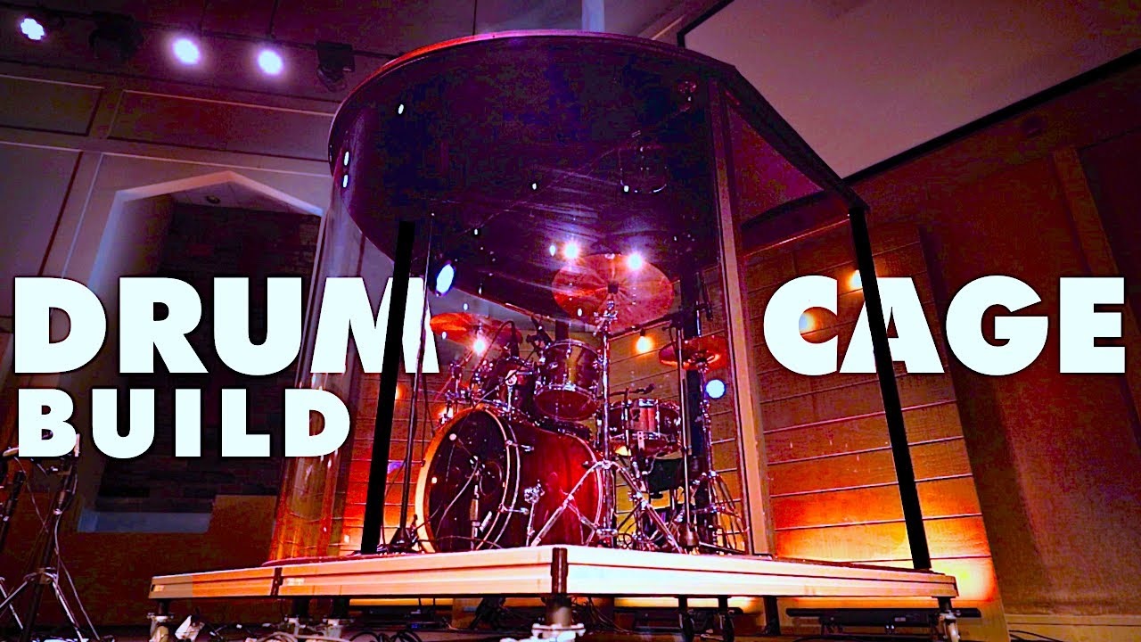 I built a Drum Cage!