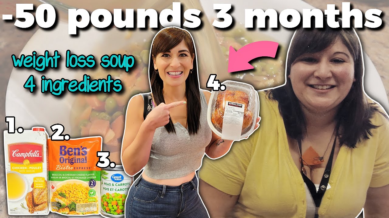 I ate this 4 ingredient soup everyday and LOST 50 Pounds in 3 Months
