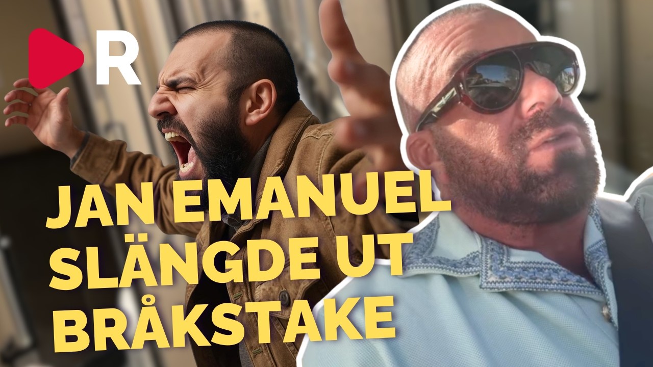 Jan Emanuel slängde ut bråkstake från tåg – 