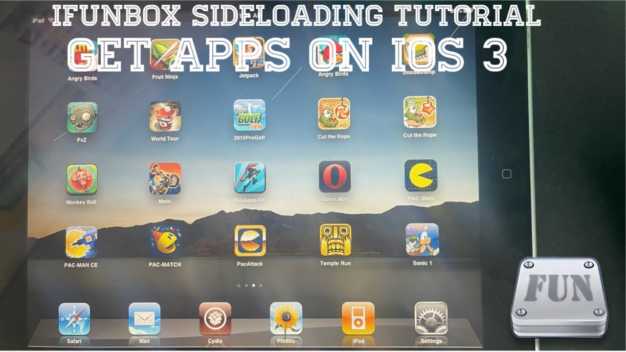 How to Sideload with iFunbox on iOS 3 in 2025 (INSTALL APPS!!)
