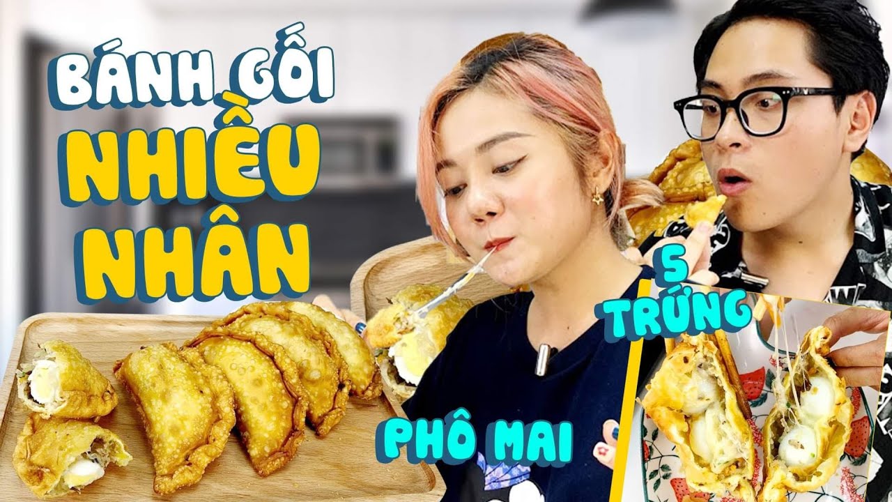 VBCHY - Làm bánh gối nhiều nhân cho ngày giao mùa: Bánh gối 5 trứng, bánh gối phô mai!!
