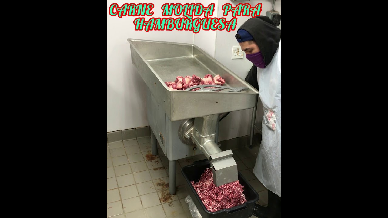 Como hacer carne molida
