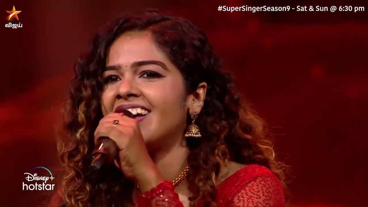 Mallipoo vachu vachu song by #PriyaJerson | Super Singer Season 9