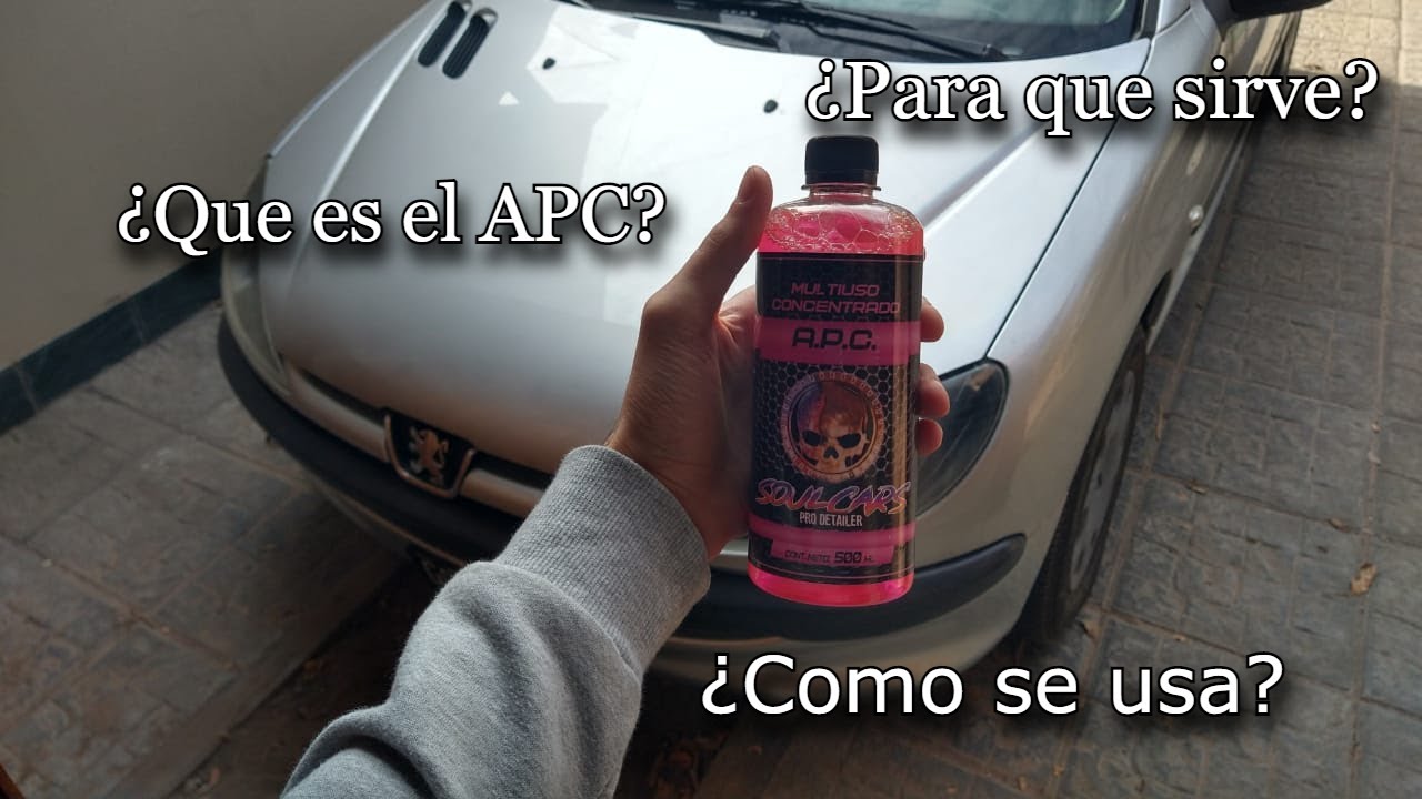 |Como limpiar tapizados y plásticos con APC| Limpiamos tapizado de techo y parasoles de Peugeot 206🦁