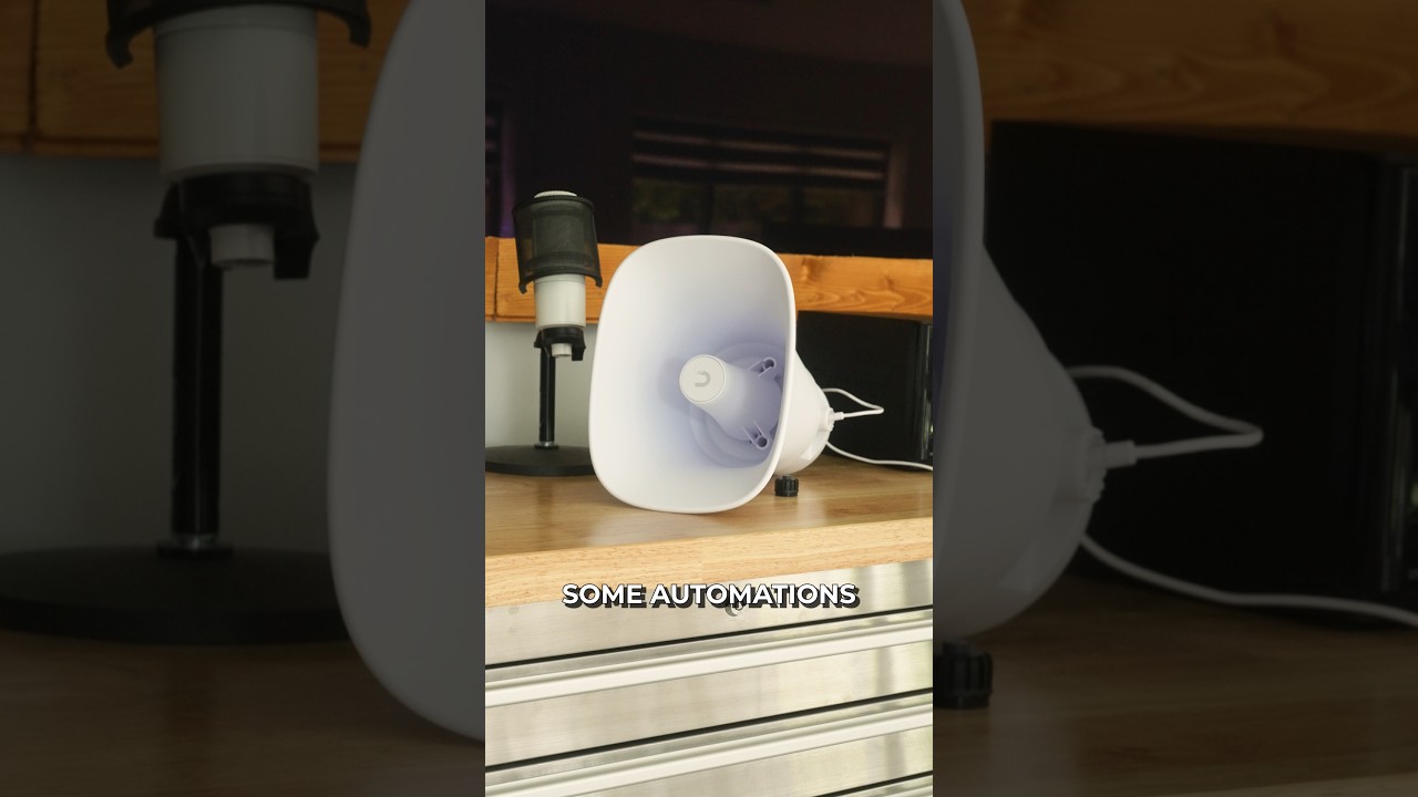 UniFi made a Loud Speaker!! 📢  #unifi #unifihornspeaker #hornspeaker