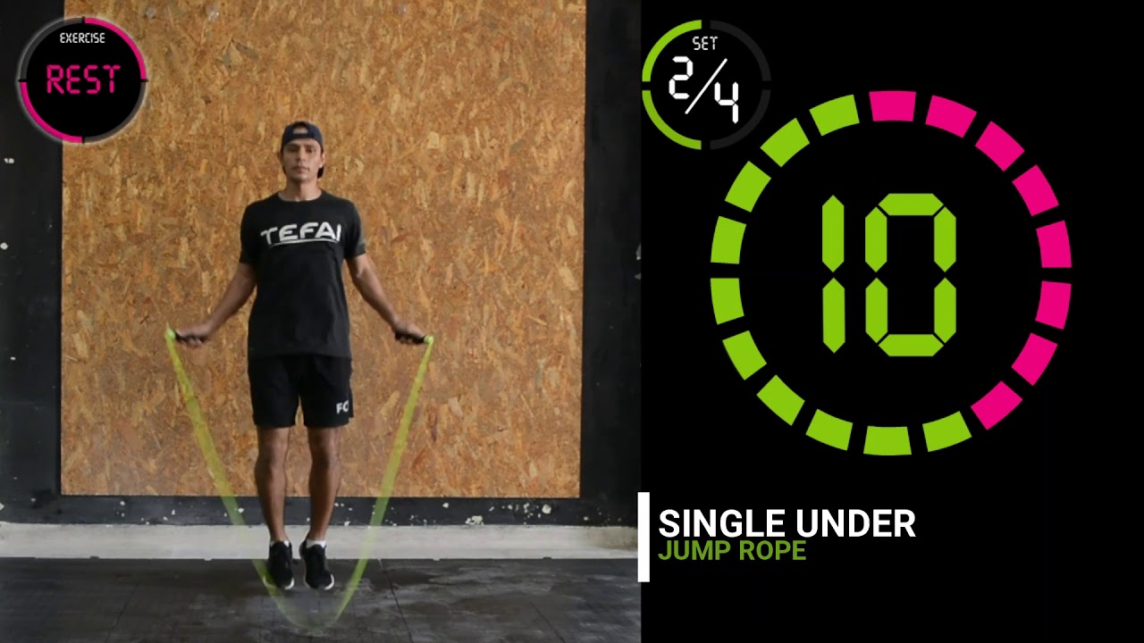 25 MINUTOS SALTANDO LA CUERDA | JUMP ROPE INTERMEDIO | WORKOUT 11