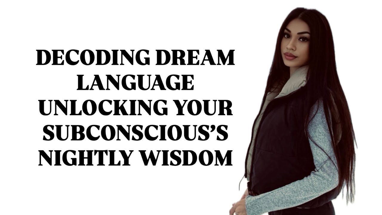 DECODING DREAM LANGUAGE UNLOCKING YOUR SUBCONSCIOUS’S NIGHTLY WISDOM🌎 #guidedmeditation #selfhealing
