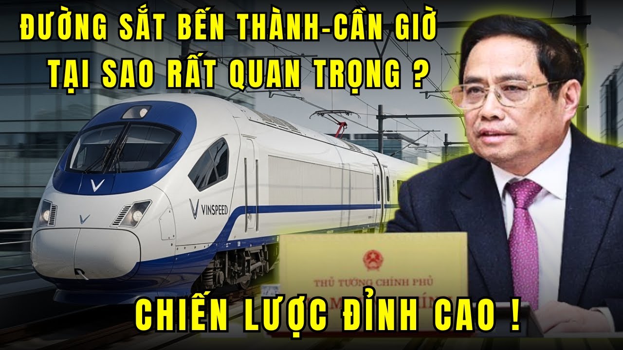 Đường sắt cao tốc Bến Thành - Cần Giờ, phép thử sống còn cho đường sắt cao tốc bắc – nam ?