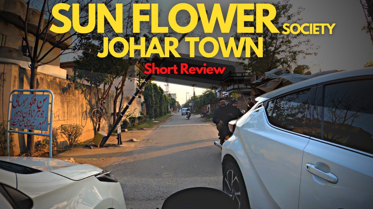 SUN FLOWER SOCIETY JOHAR TOWN LAHORE