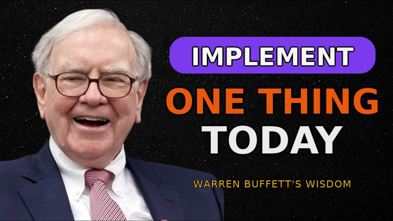 The Real Secret Is Execution: 8 Habits That Work (Buffett)