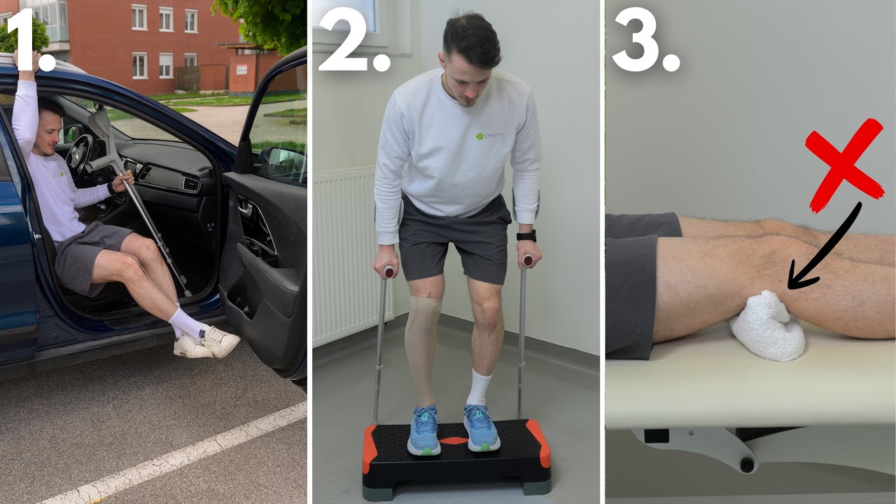 21 najpogostejših vprašanj po operaciji kolena (menjava kolena)