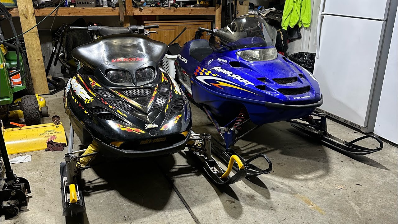 My New SnowMoblies! (Polaris SuperSport 550) (SkiDoo MXZ 700)