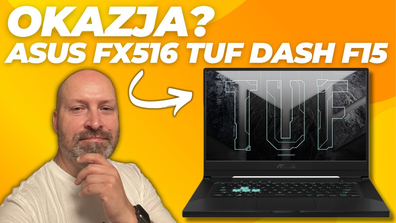 OKAZJA się trafiła...😅ASUS FX516 TUF DASH F15