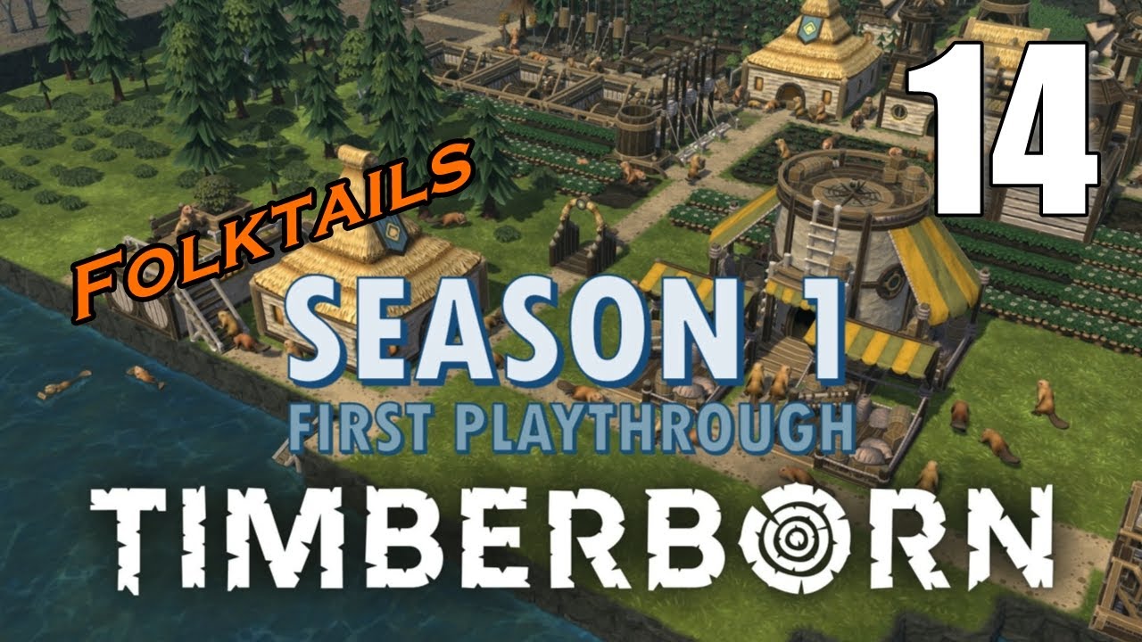 GRILLED POTATOES ARE DELICIOUS - Timberborn Folktails [14] First Playthrough // SEASON 1 - PART 14