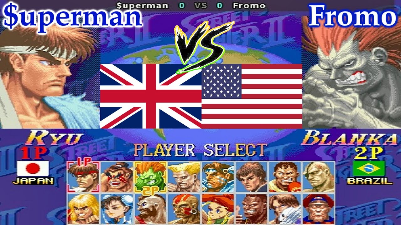 Super Street Fighter II X: Grand Master Challenge - $uperman vs Fromo