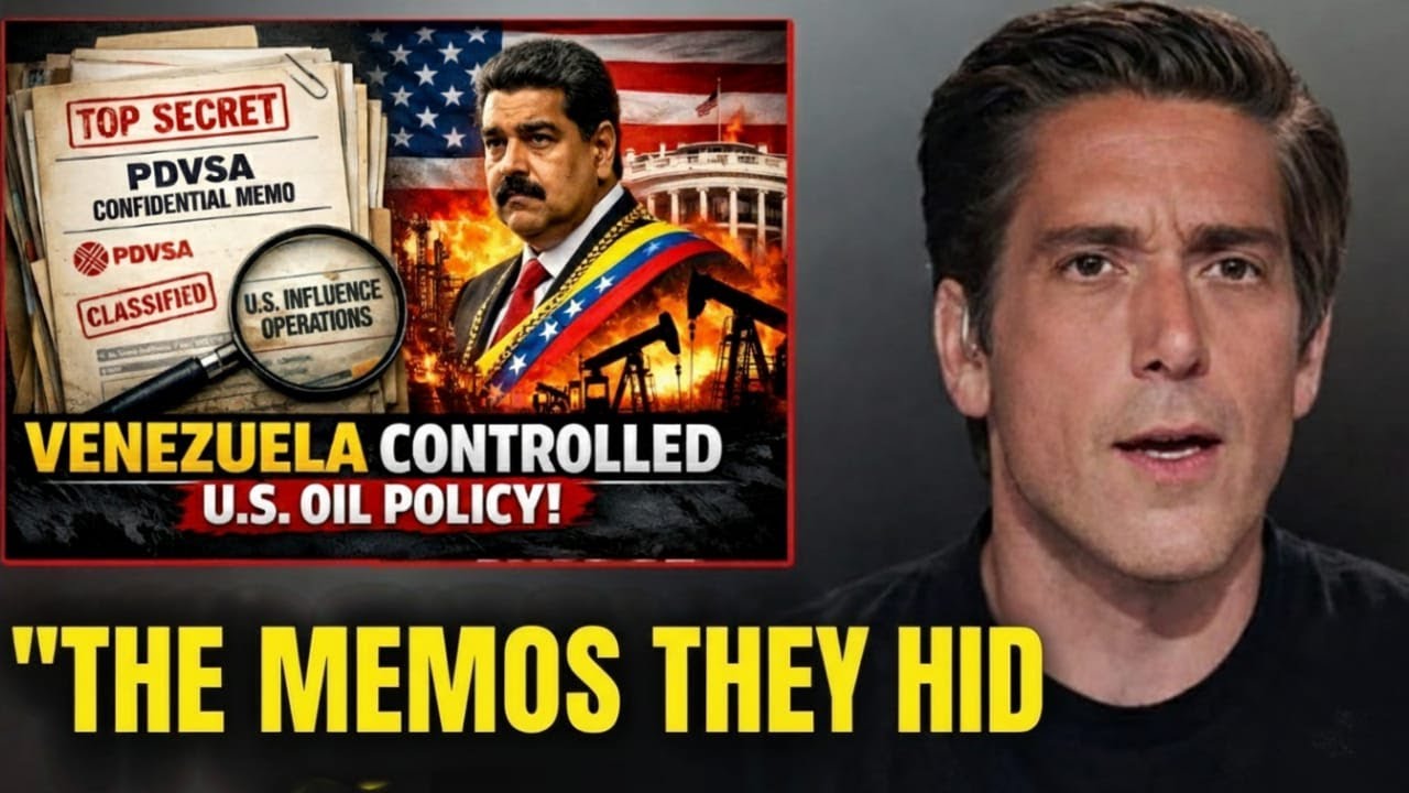 Sealed PDVSA Memos Expose How Venezuela Quietly Controlled U.S. Oil Policy |David Muir