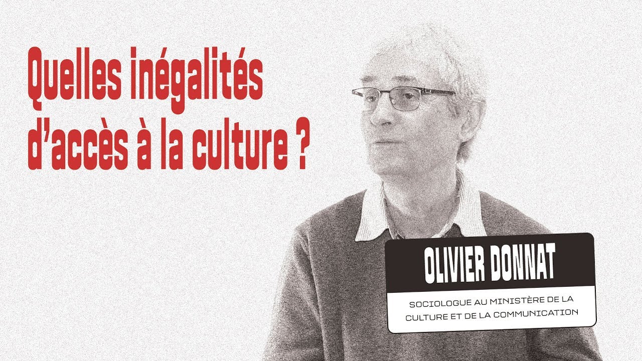 Quelles inégalités dans l'accès à la culture ? Interview d'Olivier Donnat