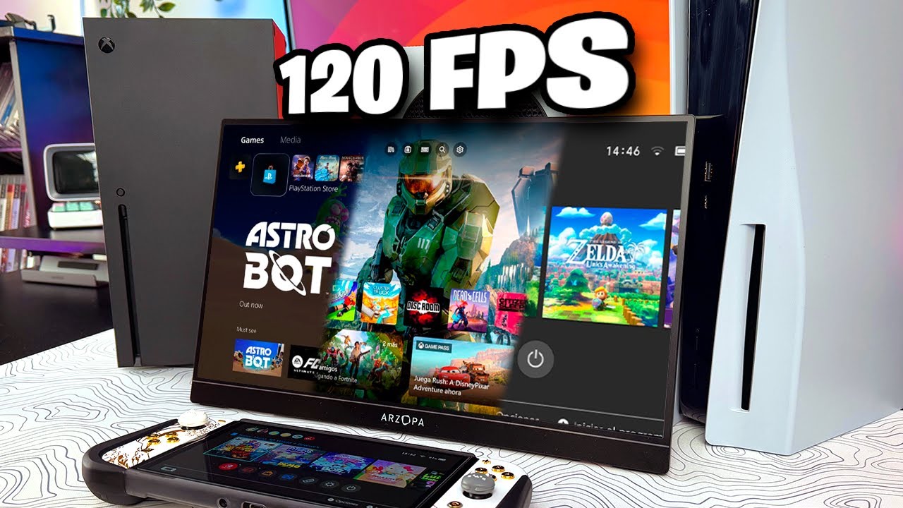 El Monitor PERFECTO para Nintendo Switch y MUCHO MAS! ARZOPA Z1FC