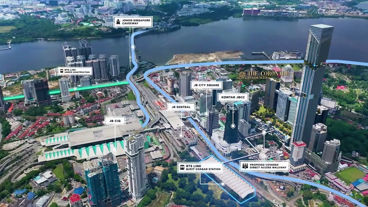 The Coronade Residences @ Coronation Square | Linked-Way to the CIQ & RTS with a few steps