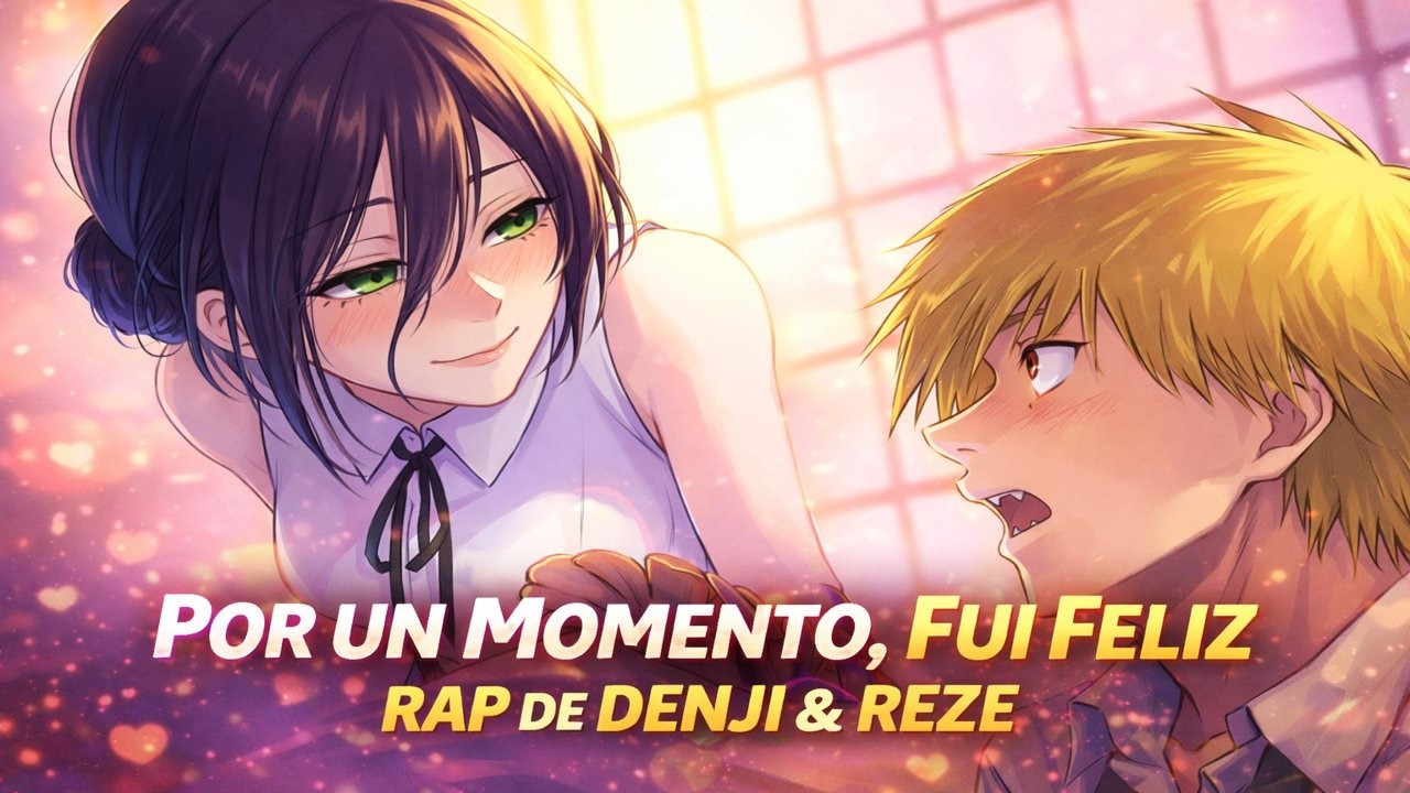POR UN MOMENTO, FUI FELIZ | RAP DE DENJI & REZE - CANCION DE CHAINSAW MAN MOVIE