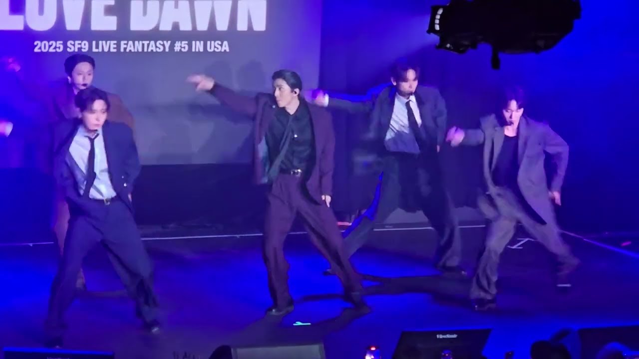 251102 SF9 in NEW YORK – LOVE RACE + RPM + NOW OR NEVER (LIVE FANTASY #5 LOVE DAWN TOUR 2025)