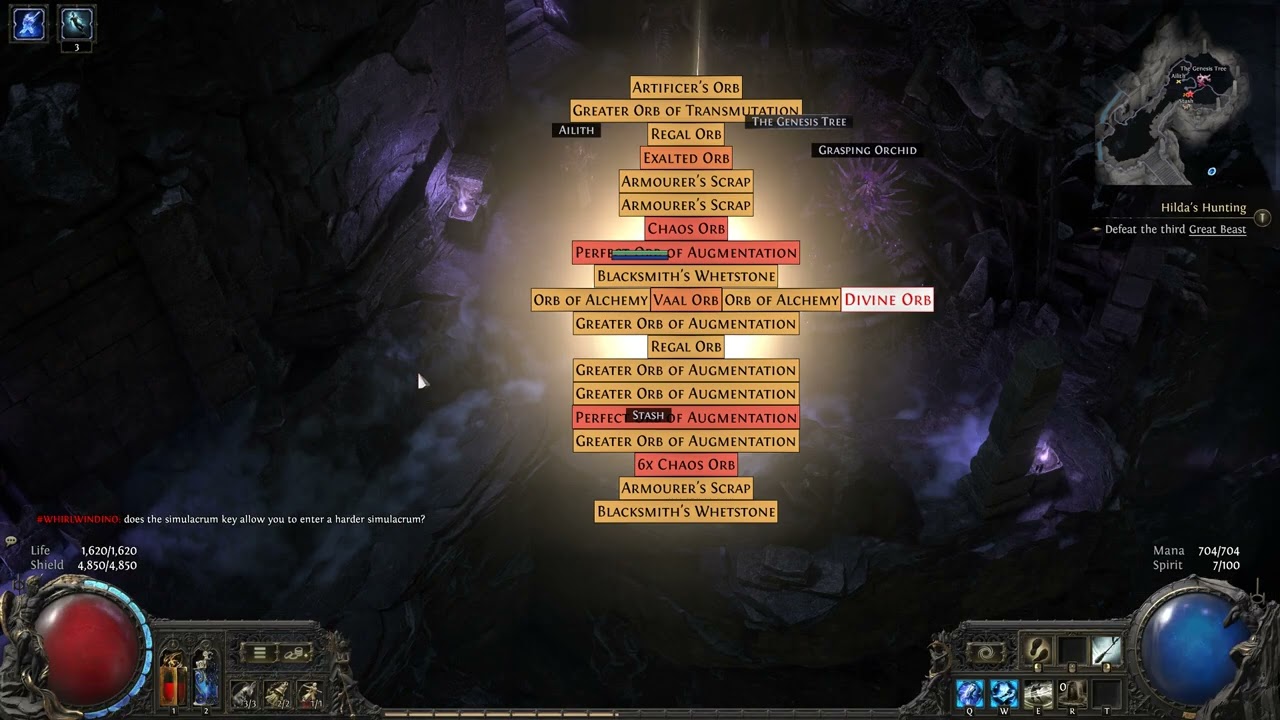Path of Exile 2 - Genesis Tree Currency Crafting