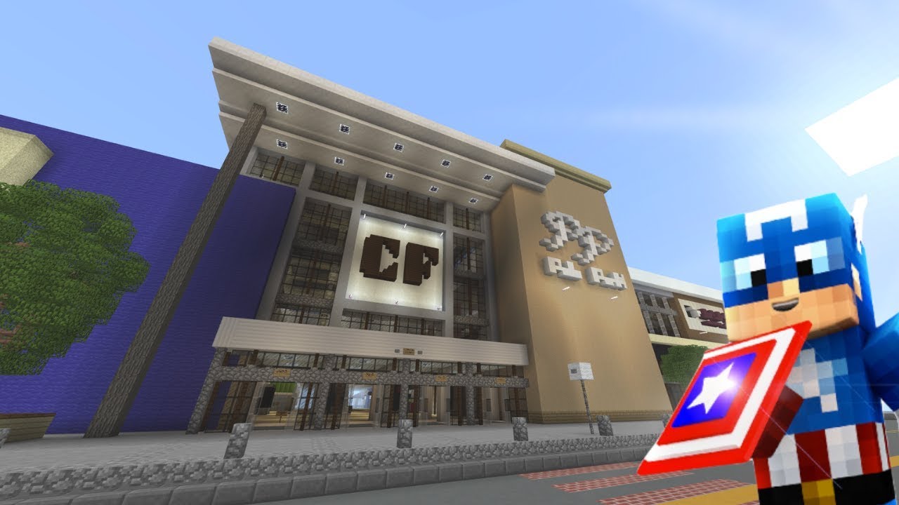 Самый большой в мире торговый центр Minecraft! (Minecraft Xbox)