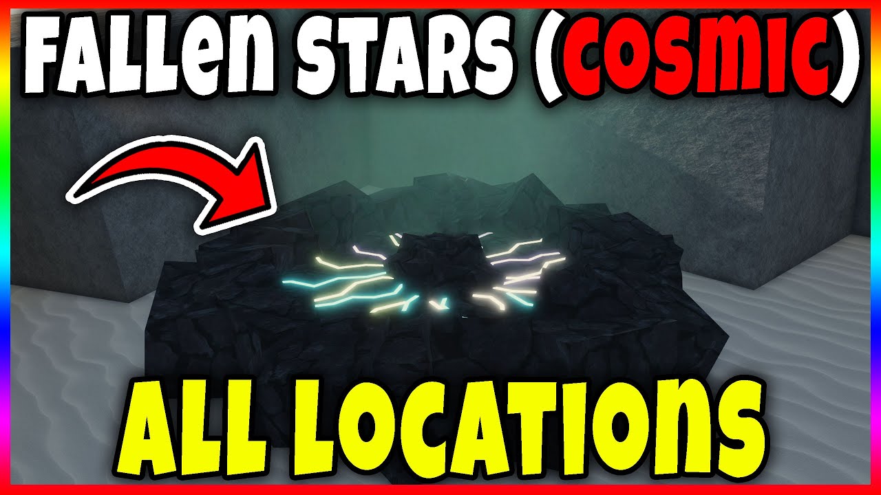ALL FALLEN STARS (COSMIC RELICS) LOCATIONS (STARFALL EVENT) [FISCH] - Roblox