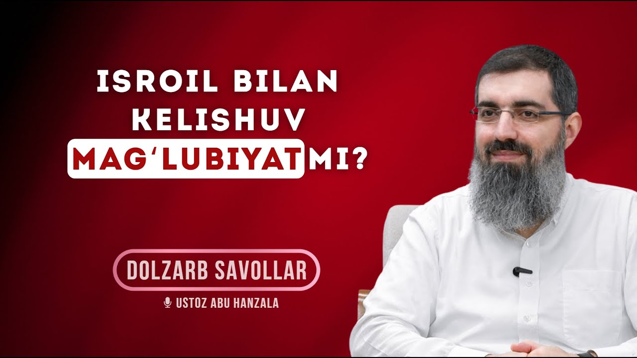 Isroil bilan kelishuv mag‘lubiyat hisoblanadimi?