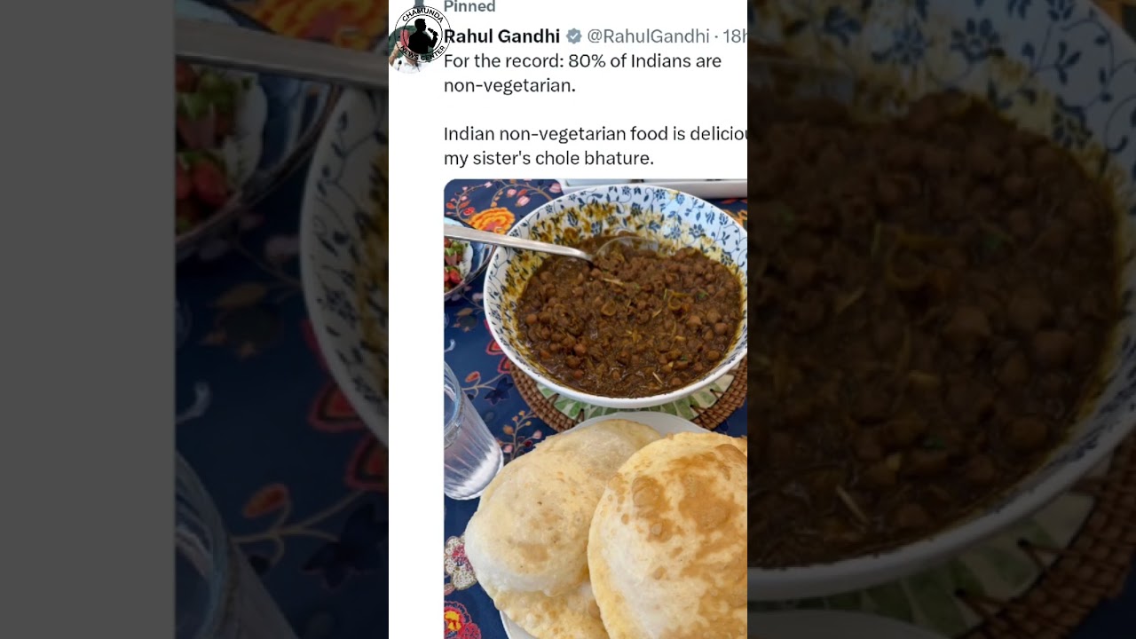 Politics over Rahul Gandhi's non-veg post! Kiren Rijiju responds over BRICS dinner menu