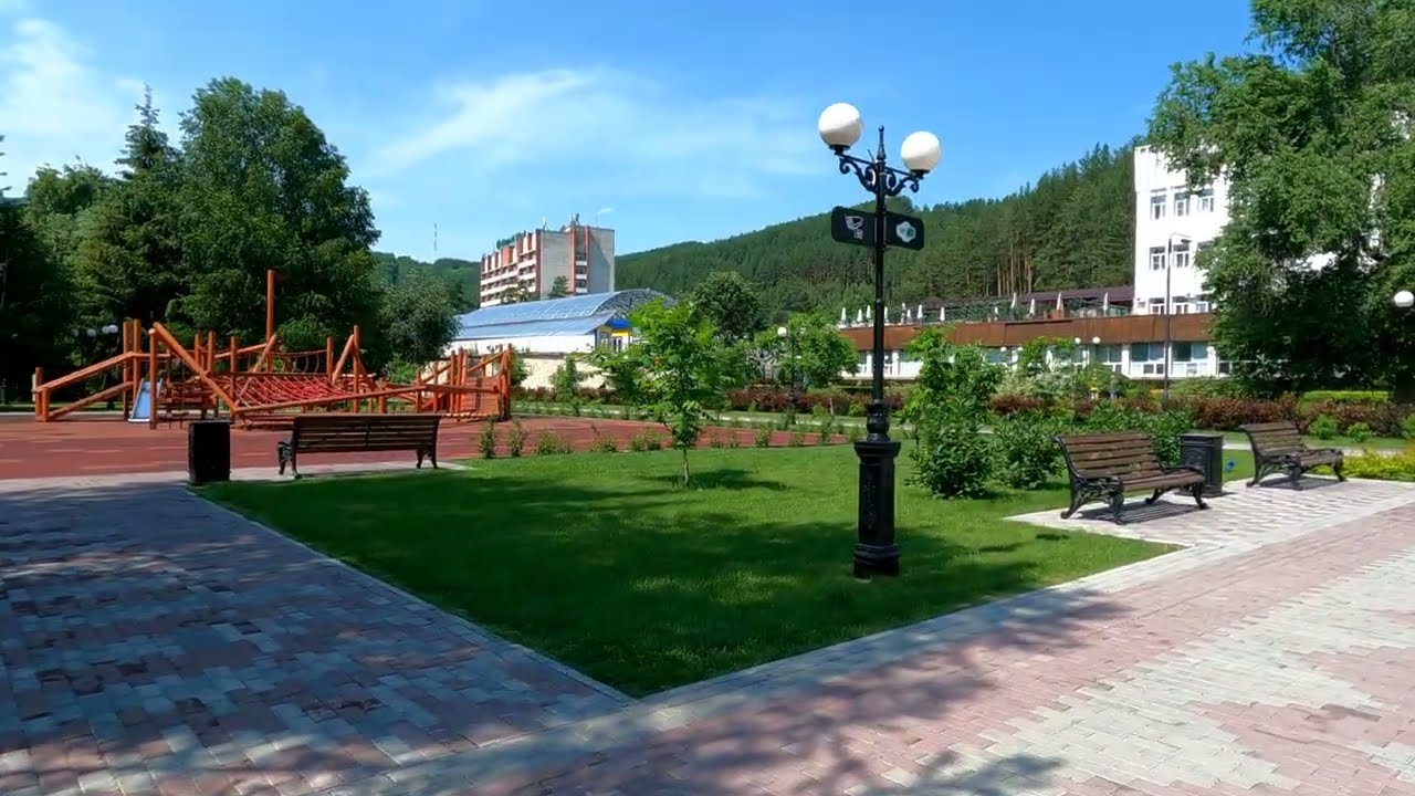 курорт Белокуриха, новый сквер