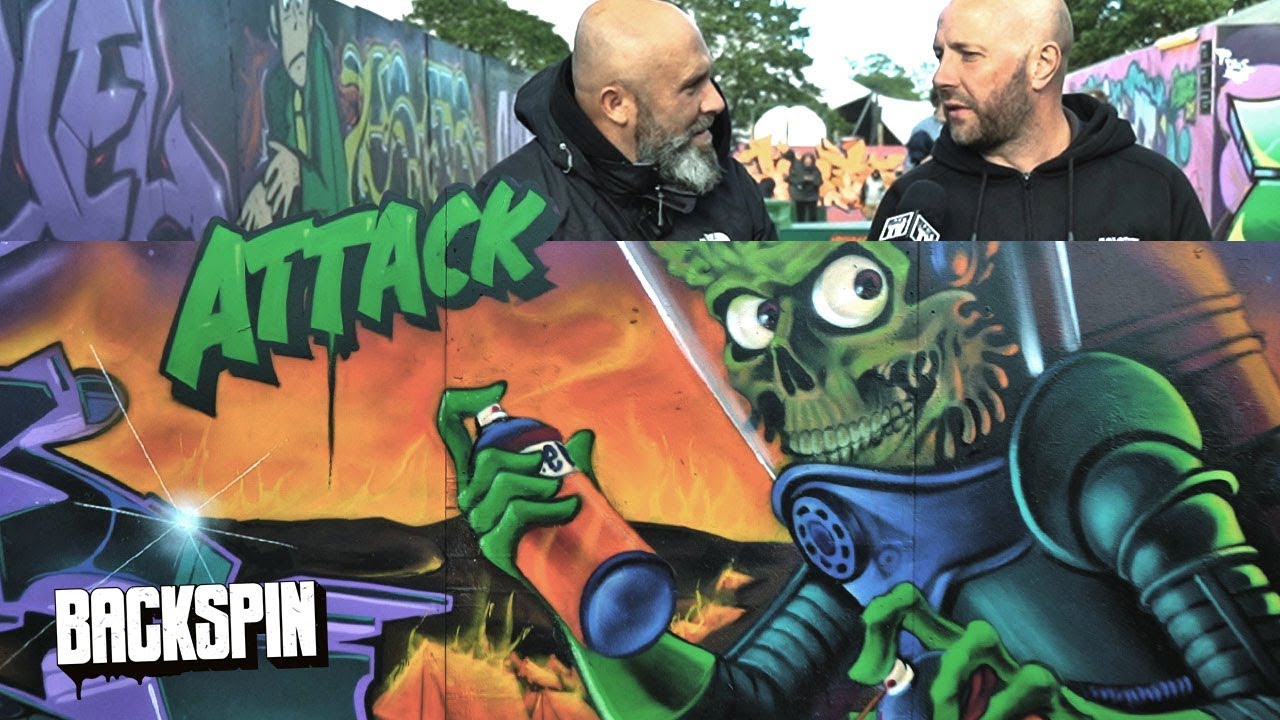 Graffiti-Special: Die besten Writer der Welt beim Roskilde Festival in D&auml;nemark
