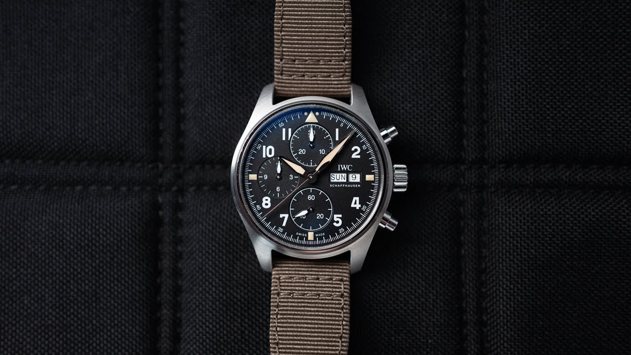Review: A Versatile Tool Watch With Vintage Charm | The IWC Pilot's Watch Chronograph Spitfire