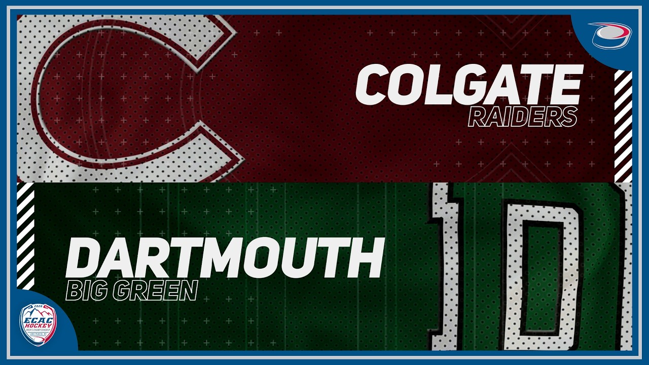 Colgate против Dartmouth | #ECACHockey Четвертьфинал мужского турнира по хоккею (матч 1) | Обзор ...