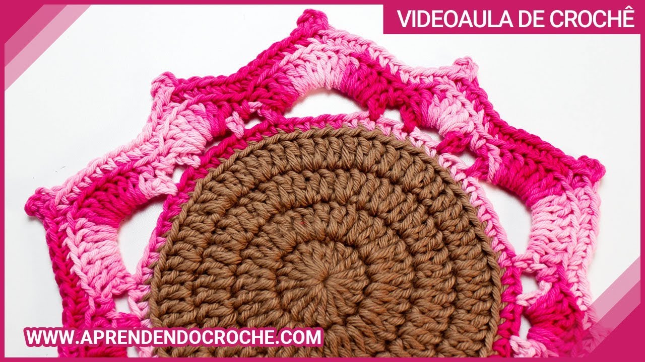 Bico de Crochê Ondas / Série: Bicos de Acabamento  #4