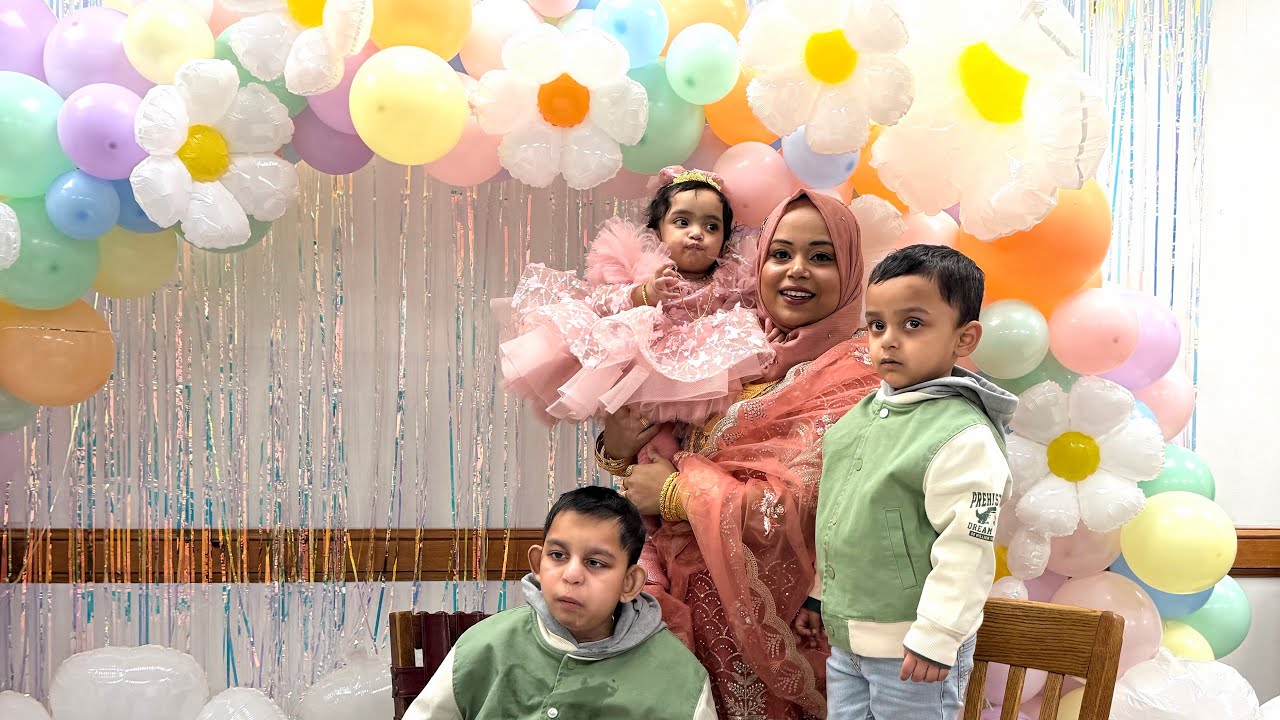 ধুমধাম করে..আমার সেহের রানীর 👑1st Birthday উদযাপন করলাম 🎉🎂🌻🧿আল্লাহ রাব্বুল এর শুকরিয়া #Bangalivlog