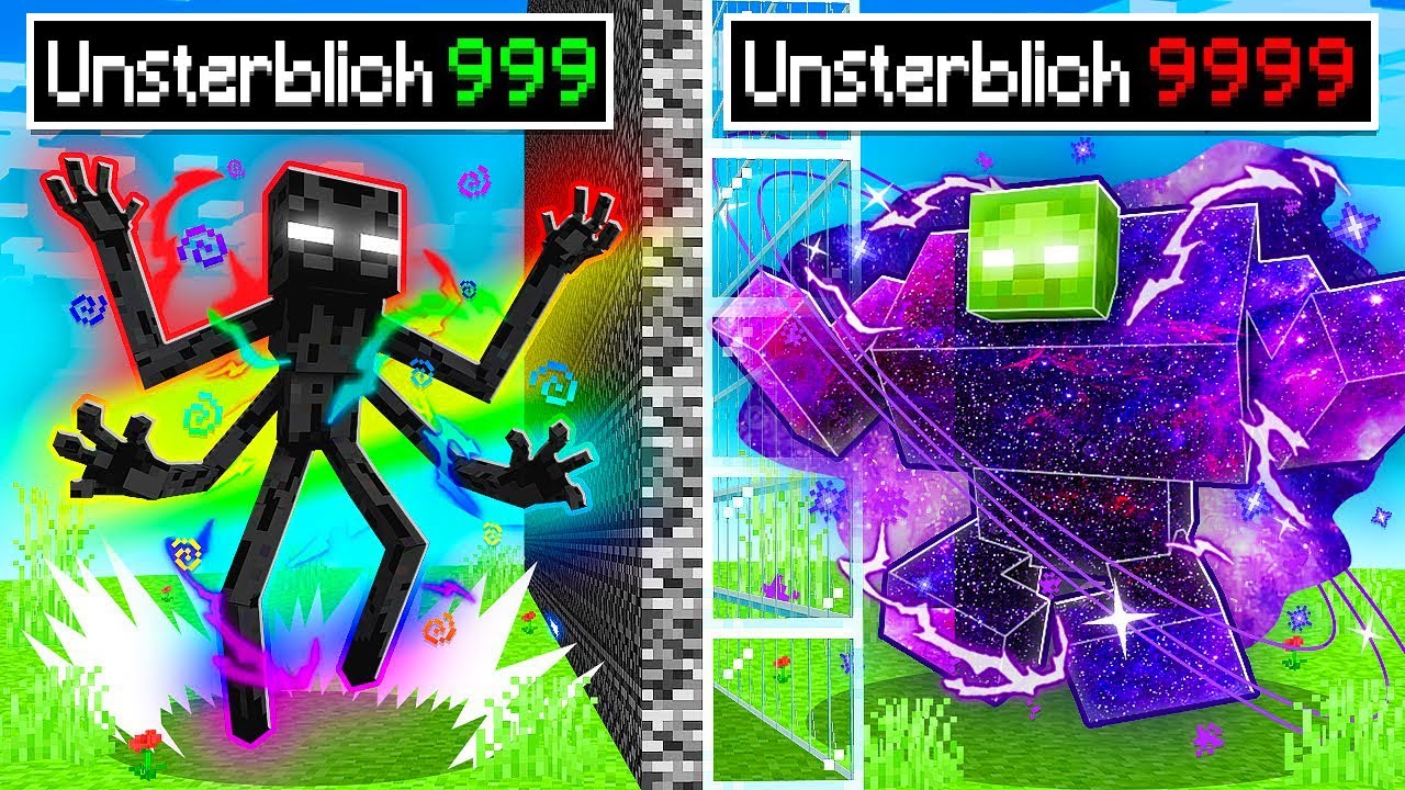 ICH UPGRADE MOBS zu UNSTERBLICHEN MOBS im MOB BATTLE! (MINECRAFT)