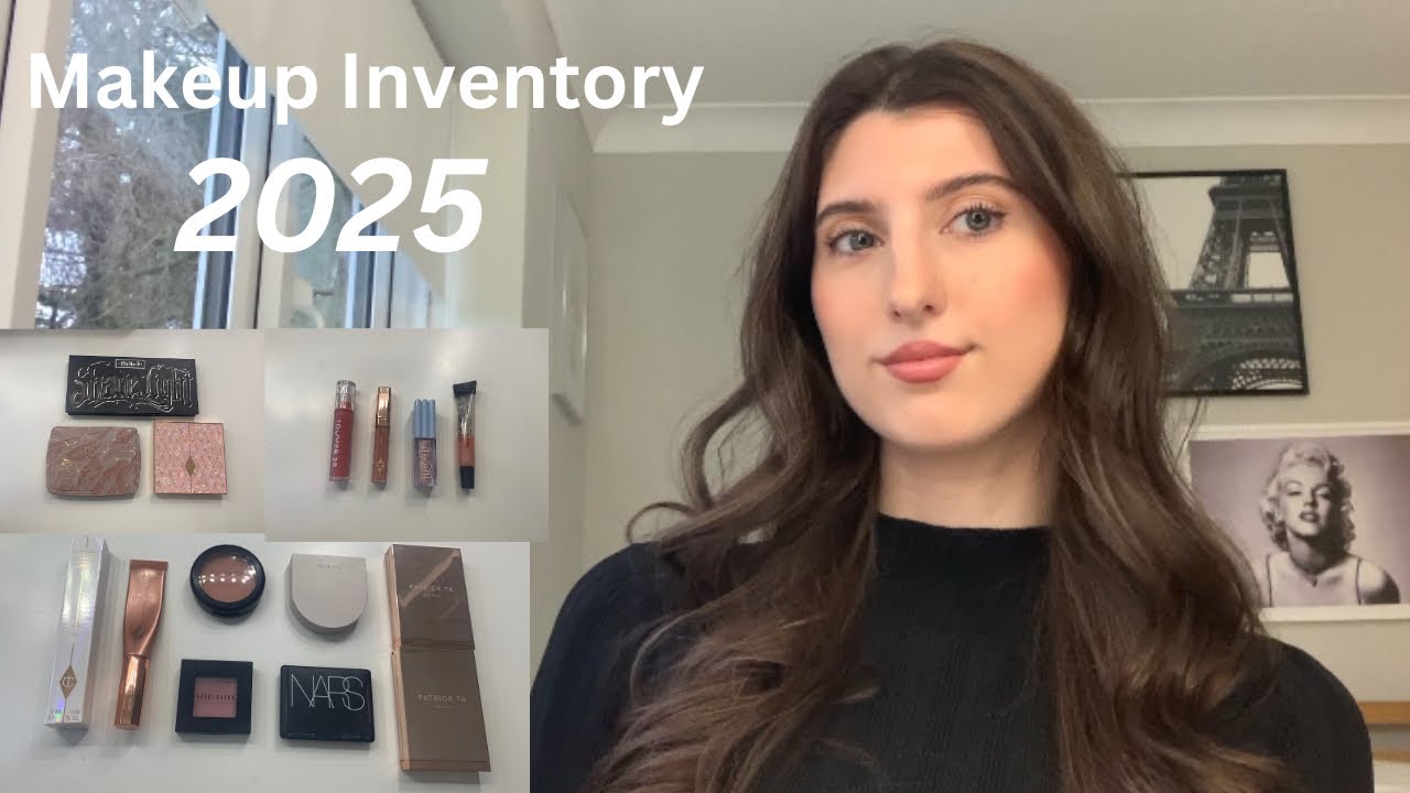 Makeup Inventory 2025 | how much makeup I own