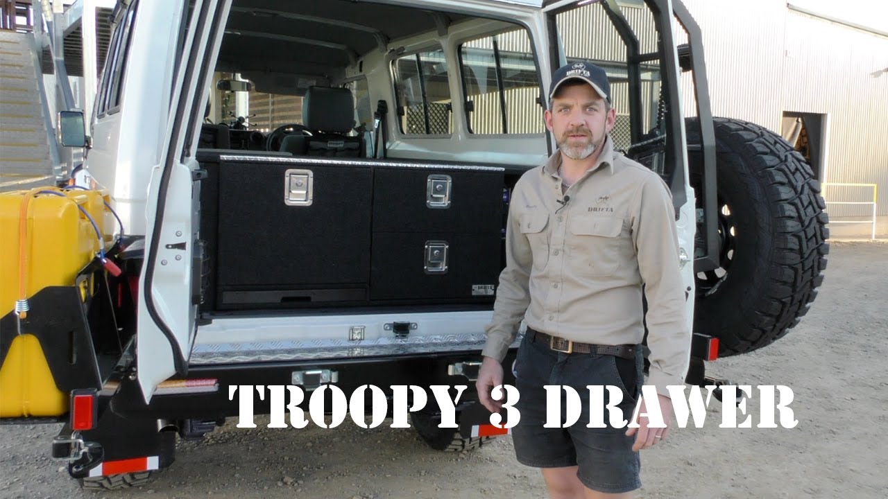 TROOPY #8 - 3 DRAWERS