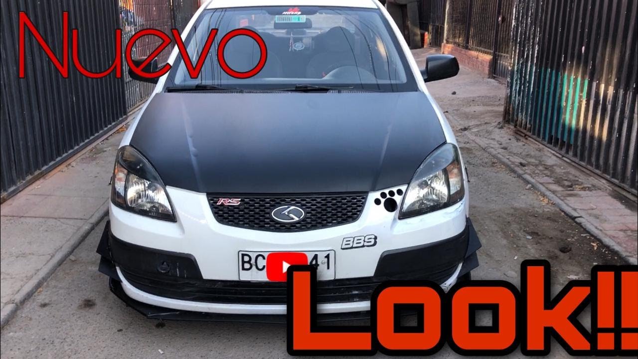 Nuevo LOOK! LIP 3 Piezas y Vinilo al capot || Kia RIO