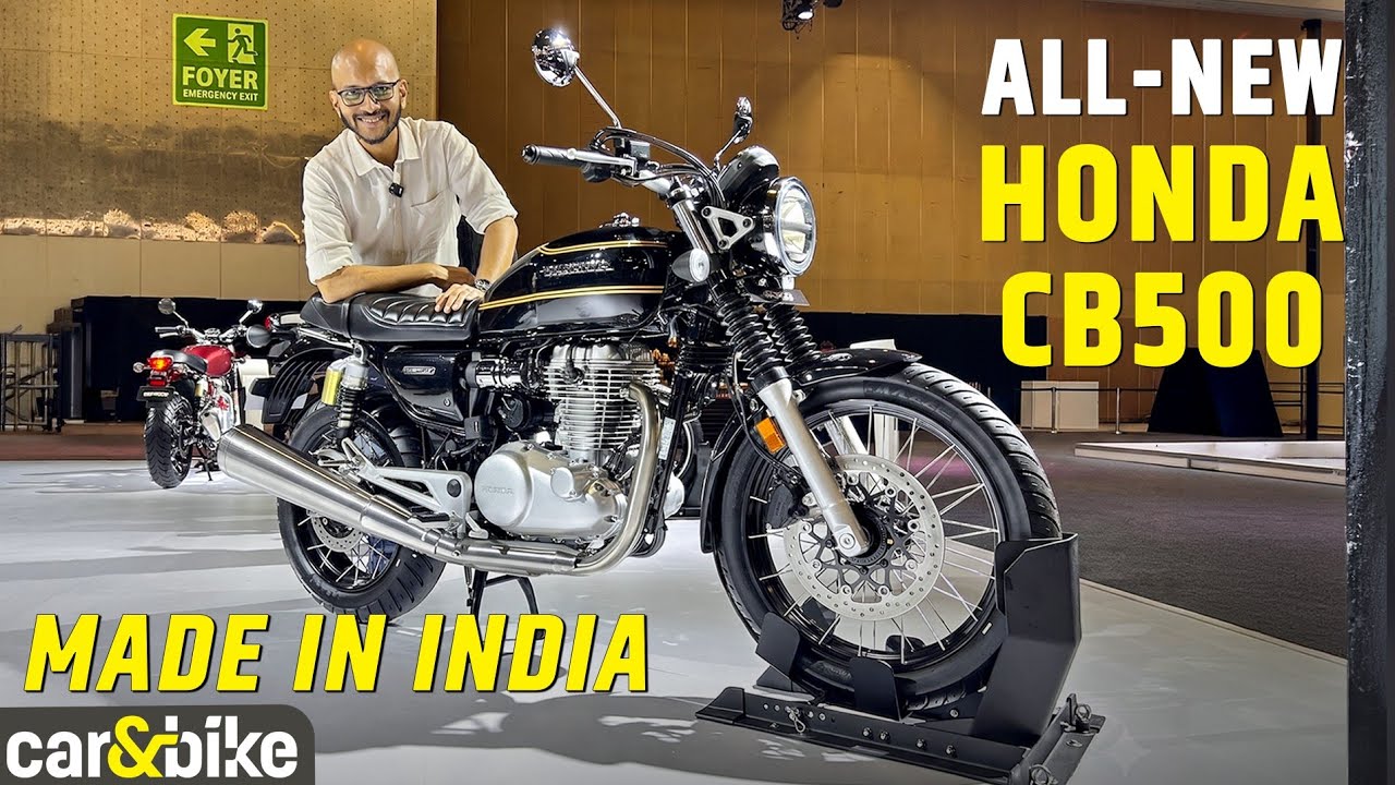 Made-in-India Honda CB500 First Look | Walkaround