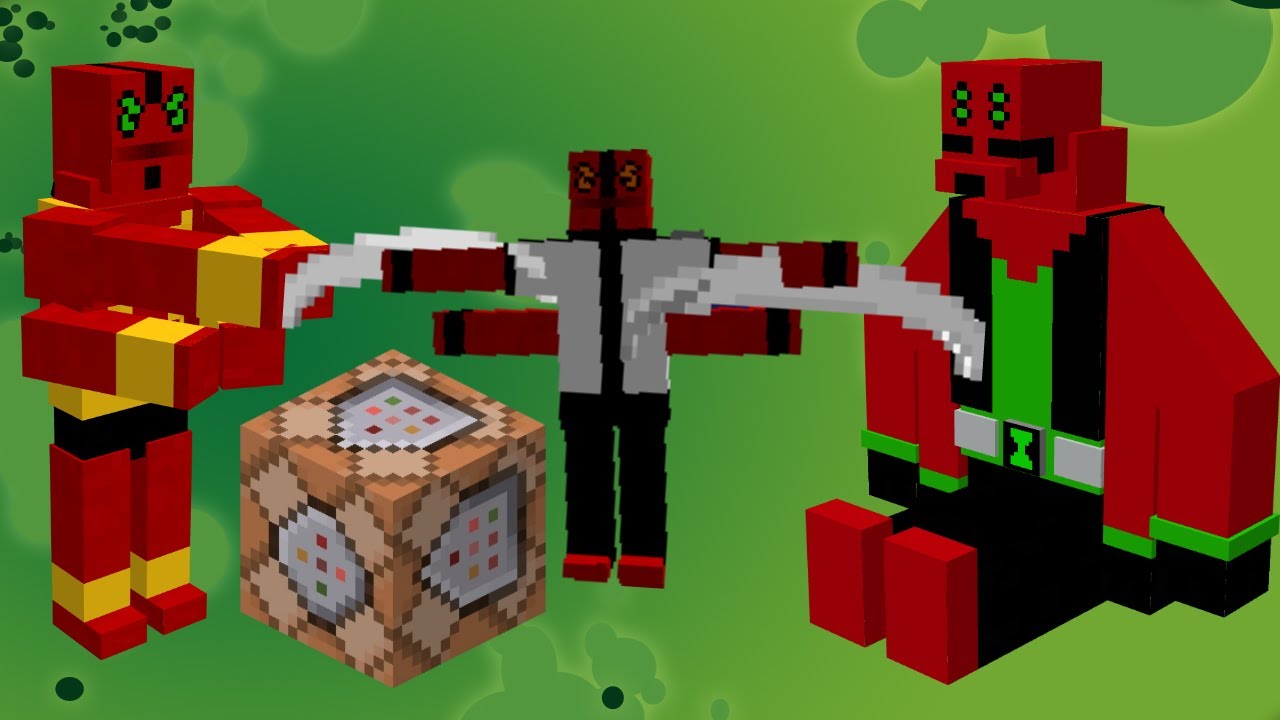 New Four Arms Abilities | Minecraft Ben 10 Datapack Update [1.16.5]